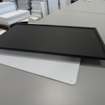 Spinner tray for cold laminators